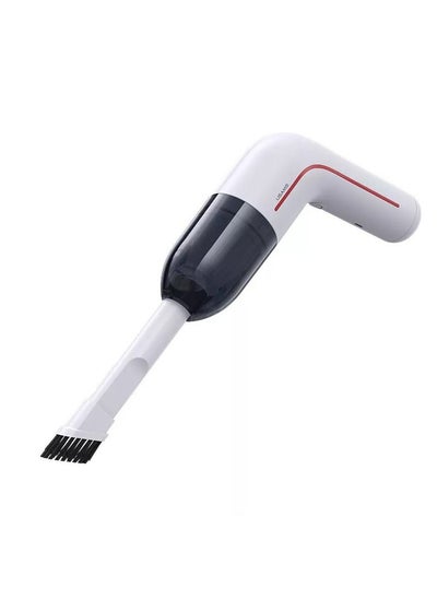 اشتري 65W High Power Car Home Wireless Vacuum Cleaner Rechargeable Handheld Vehicle Cleaning Vacuum Cleaner White في الامارات