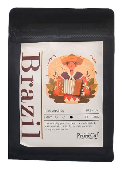 Buy Brazil Espresso High Quality , Medium Roasted 100% Arabica - 220 Grams in Egypt