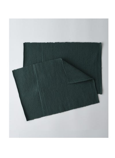 اشتري Green Place Mat 33x48, Pack of 2 في الامارات