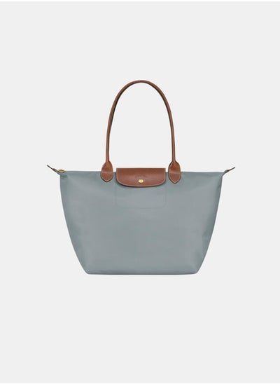 Buy Longchamp women's classic fashion versatile large handbag shopping shoulder Bag steel grey in Saudi Arabia