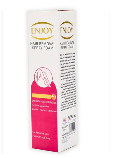 اشتري ENJOY HAIR REMOVAL SPRAY FOAM 200ML في الامارات