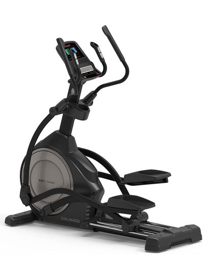 Buy Sparnod Fitness SET-440 Semi Commercial Elliptical Cross Trainer Machine for Home Gym - LCD Display, Compact Design, 5kgs Flywheel Perfect Cardio Exercise Cycle Machine (Free Installation) in UAE