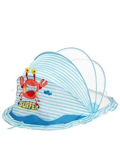 Buy Portable Baby Crib Mosquito Net Newborn Foldable Crib Bottomless Oval Crib Anti-Bug Net in UAE