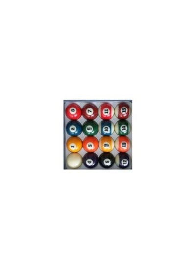 Buy 16-Piece Billiard Table Balls Set in UAE