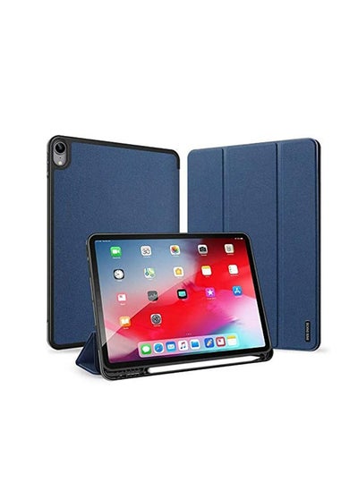 Buy Hybrid Slim Case Combo Samsung Galaxy Tab S8 Plus 2022/S7 FE 2021/S7 Plus 2020 12.4 Inch with S Pen Holder, Shockproof Cover, Auto Wake/Sleep BLUE in UAE