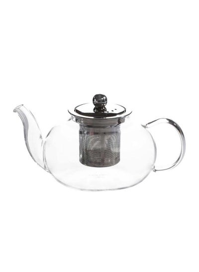 Buy Glass Teapot With Infuser 800Ml in UAE