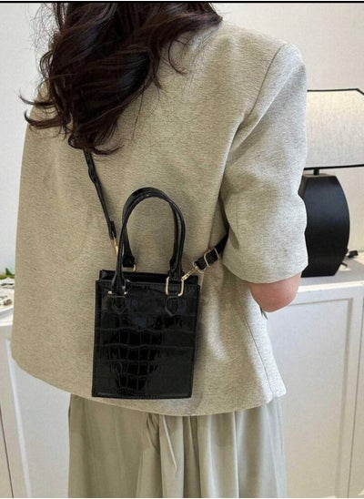 اشتري 25-DaintyGlam CrossLeather Mini Bag في مصر