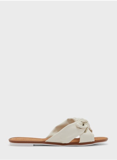 Buy Margo Cross Strap Flat Sandals in UAE