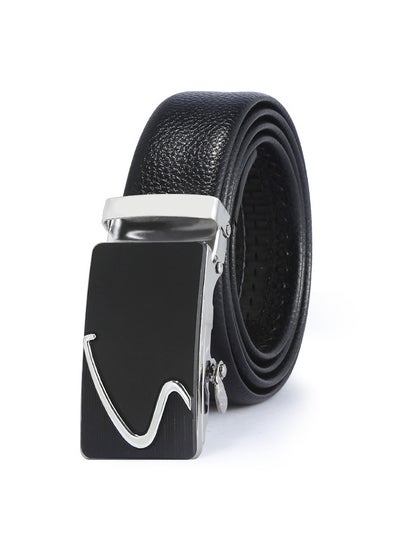 اشتري 115CM Creative Casual Versatile Wear Resistant Leather Automatic Buckle Belt في الامارات