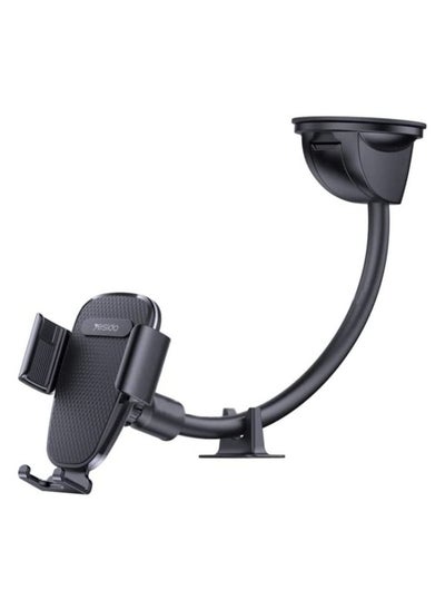 اشتري Yesido C119 Windshield/Dashboard Flexible Adjustable Arm Gooseneck Car Suction Cup Mobile Phone Holder Stand في الامارات