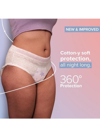 Buy Overnight Disposable Period Panties | Pack Of 5 | (Xxl-Xxxl) | Heavy Flow Absorbency | Leakproof Protection | Discreet & Secure | Breathable | No Rashes | No Discomfort in UAE