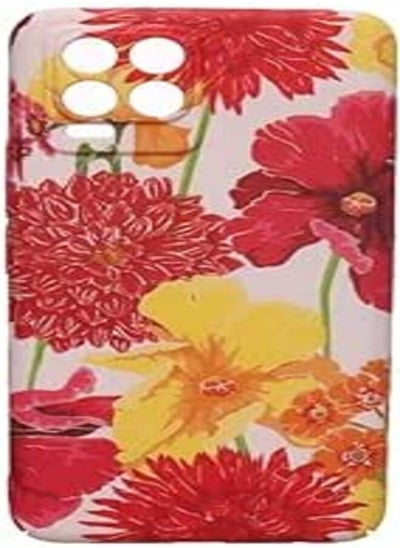 اشتري Dragon flower back cover hard creative case for realme 8 - multi color في مصر