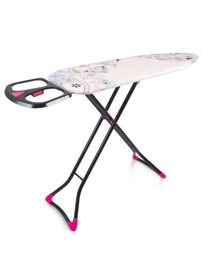 Buy Harmony Rachel Iron Board Ironing Table Heat Resistant Contemporary lightweight and Compact Ironing Board With Iron Rest All-Iron Frame Home Supply Space Saving Ironing Stand 40X120 in UAE