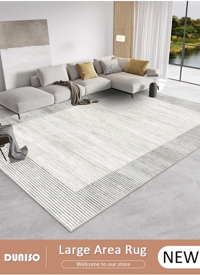 Buy Non Slip Modern Large Area Rug, Washable Living Room Rugs, Soft Handfeel Stain Resistant Carpet, Bedroom Beautiful Print Area Rugs, Comfortable Rectangular Rugs for Coffee Table Sofa Blanket Indoor Kids Home Decorative Floor Mat in UAE