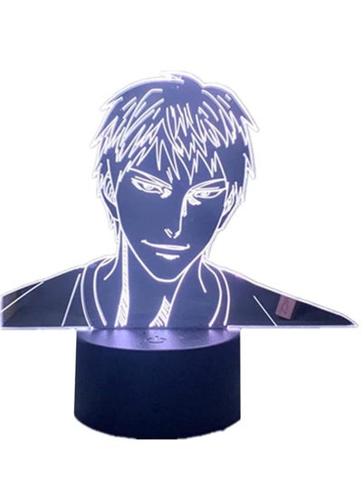 Buy 3D LED Illusion Lamp Multicolor Night Light USB Anime Kurokos Basketball Daiki Aomine Bedroom Decor Birthday Manga Kuroko Tetsuya in UAE