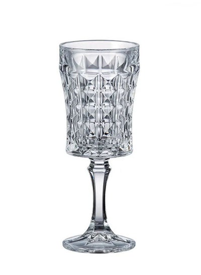 Buy Diamond Wine Glasses Set 6 Pcs in Egypt