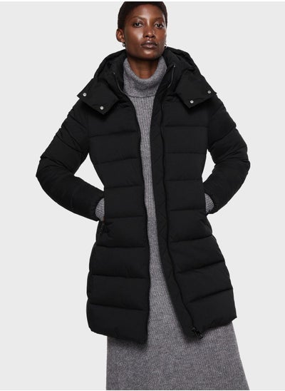 اشتري Zip Through Puffer Jacket في الامارات