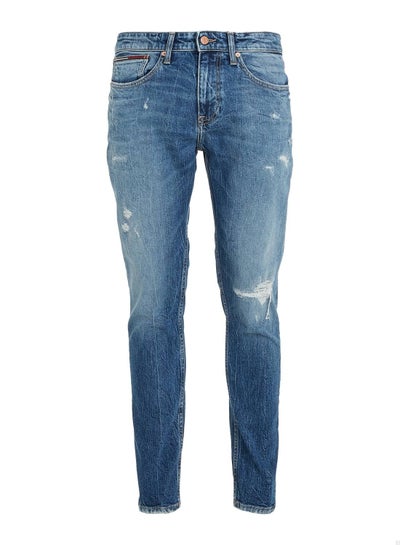 Buy Men's Austin Slim Tappered Jeans, Blue in UAE