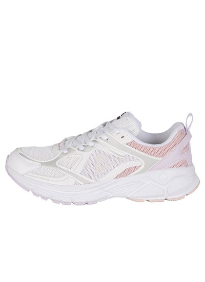 Buy Women's Cushion Running Shoes - White/Rose Pink in UAE