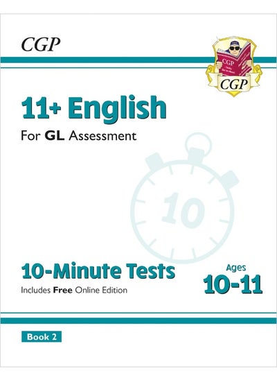 اشتري 11+ اختبارات GL مدتها 10 دقائق: اللغة الإنجليزية - للأعمار من 10 إلى 11 عامًا الكتاب 2 (مع إصدار عبر الإنترنت) في الامارات