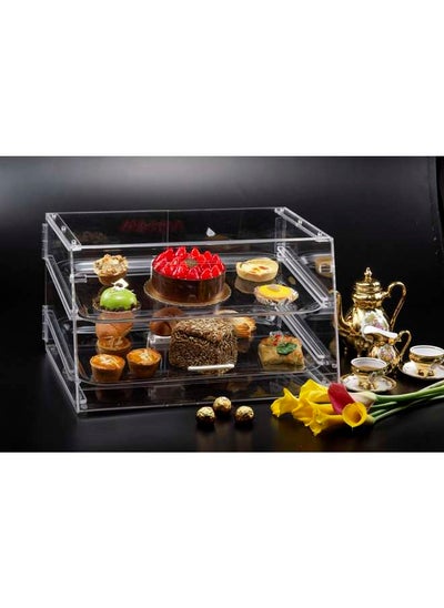 اشتري Acrylic Pastry Box 2 Layers في الامارات