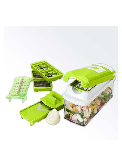 اشتري 12 in 1 Multifunctional Vegetable Cutter, Chopper, Grater, Slicer Dicer, Peeler - All in One, SV165 في الامارات