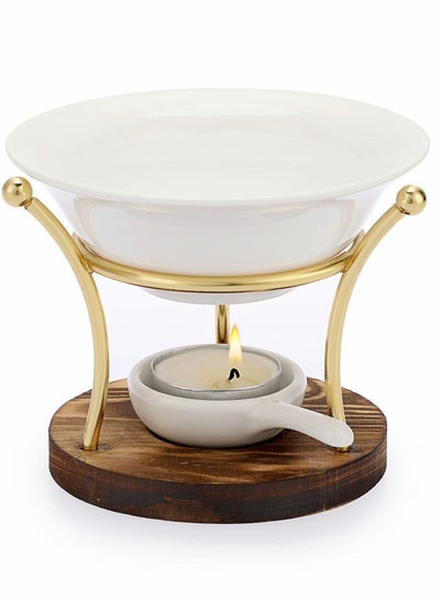 اشتري Essential Oil Burner with Ceramic Bowl في الامارات