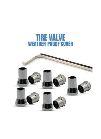 Buy Tire Valve  Weatherproof Cover Style And Protection Tire Valve Cover Caps TVS13 in Saudi Arabia