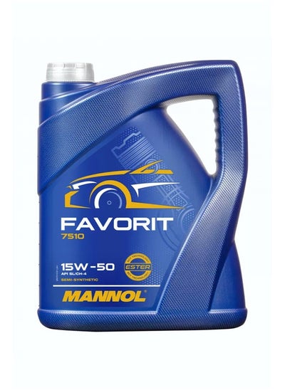 Buy Mannol Favorit 15W-50 - 5L in Egypt