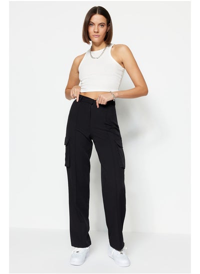 Buy Pants - Black - Straight in Egypt