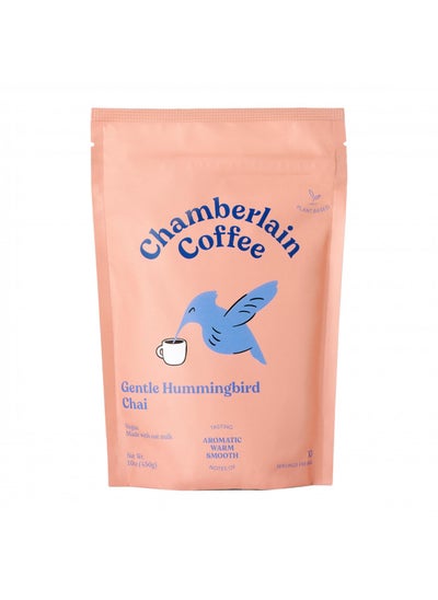 Buy Chamberlain Coffee Gentle Hummingbird Chai Mix - Warm, Aromatic Vegan Chai with Oat Milk, Vanilla & Spices - Hot or Iced Instant Chai Latte - 10 oz - 10 Servings in UAE