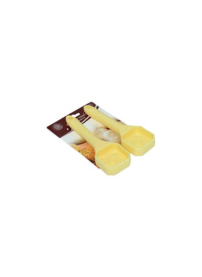 Buy 2 - Pieces Square Mold For Maamoul Plastic in Saudi Arabia