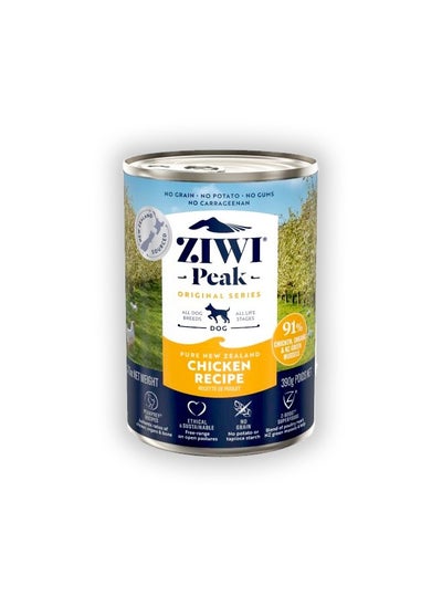 Buy Chicken Recipe Canned Dog Food - 390 g in UAE