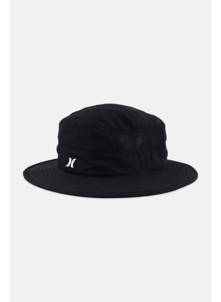 اشتري Men Brand Logo High Trail Bonnie Hat, Black في السعودية