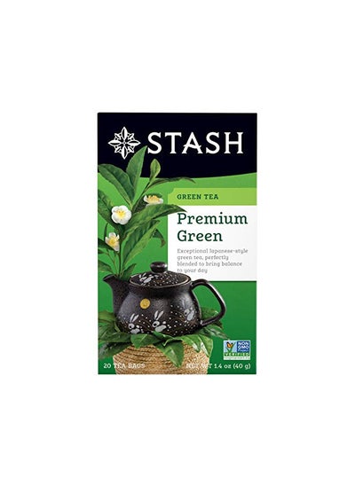 Buy Stash Premium Green Tea, 20 ct in UAE