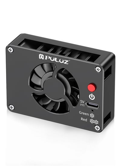 Buy PULUZ Camera Cooling Fan Semiconductor Radiator for Sony / Canon / FUJIFILM / Nikon Cameras (Black) in UAE