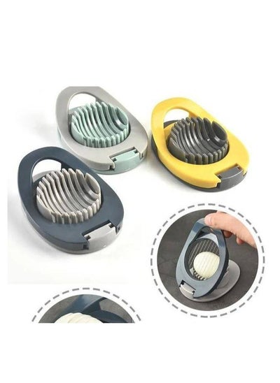 Buy Stainless steel egg slicer for cutting eggs into slices and cloves with ease. Available in dark grey color IR in Egypt