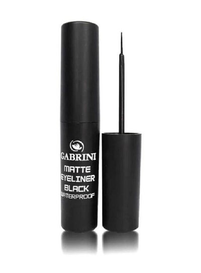Buy Gabrini	Matte Eyeliner Black Waterproof - 7ml in Egypt