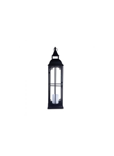 Buy Aspin Lantern 24x24x94cm black in UAE