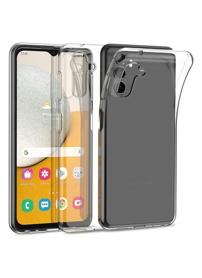 Buy Samsung Galaxy A13 5G 2022 Case Shock Absorption/Scratch Resistant/Anti-Slip, Premium Flexible Silicone TPU Cover (Clear),/A04S in Egypt