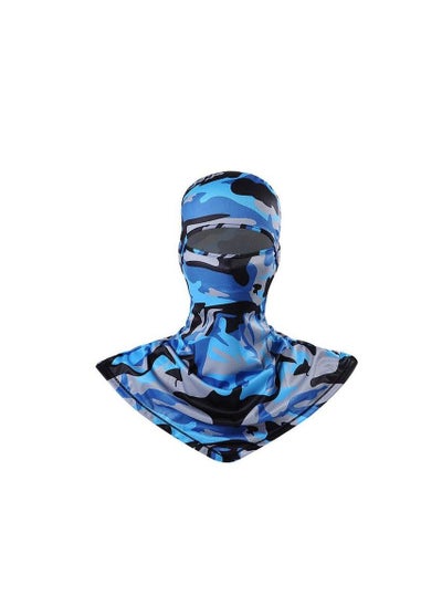 اشتري Outdoor Riding Sunscreen Dustproof Breathable Quick Drying Sweat-absorbent Balaclava Cap في الامارات