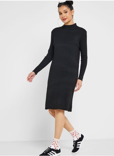 Buy Urban Minx High Neck Knit Dress in UAE