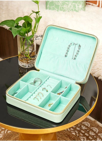 Buy Brendyy Imitation Croc Large Jewellery Box in UAE