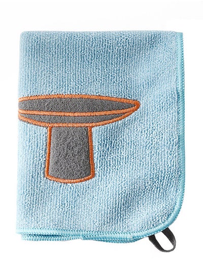 Buy Embroidery Kitchen Dishwash Cloth Blue 19.5 x 18centimeter in UAE