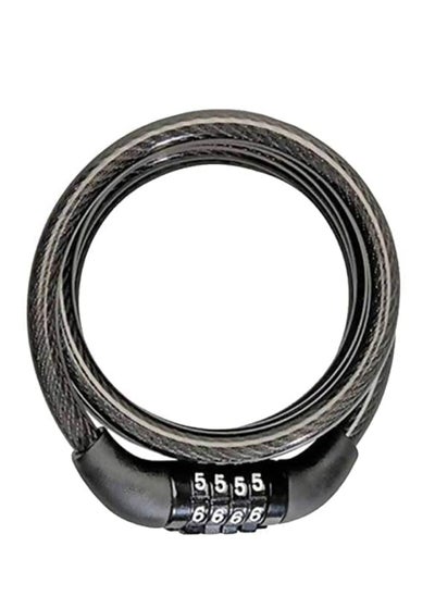 Buy Multipurpose Universal Number Chain Cable Bike/Bicycle Helmet Lock Heavy Duty, Security Number Lock in UAE