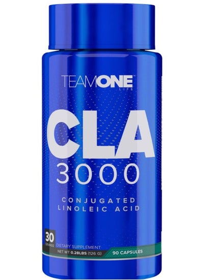 Buy CLA 3000 Conjugated Linoleic Acid Promotes Fat Burning 90 capsules in UAE