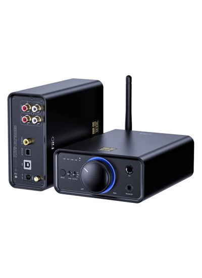 Buy FiiO K7BT Balanced HiFi DAC Bluetooth Headphone Amplifier AK4493S*2, XMOS XU208 PCM384kHz DSD256,USB/Optical/Coaxial/RCA Inputs, 6.35mm/4.4mm Output(US Plug) in UAE