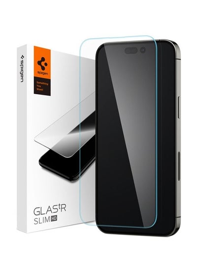 Buy Screen Protector For iPhone 14 Pro Max Glas tR Slim HD Transparent (2022) in Saudi Arabia