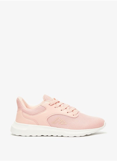 اشتري Womens Textured Lace Up Sports Shoes في السعودية