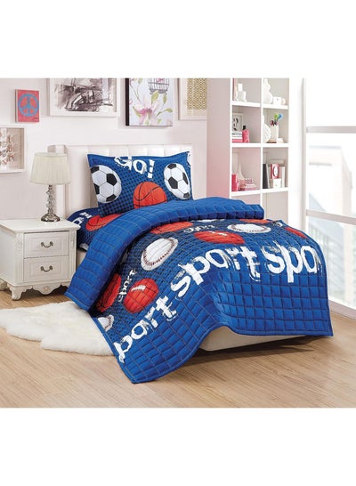 3-Pieces Kids Compressed Comforter set Reversible Bedding Set For
